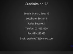 Gradinita nr. 72 sector 5